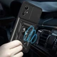 Чехол Hide Shield для Xiaomi Redmi Note 12S бампер противоударный с подставкой Black - изображение 2