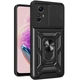 Чехол Hide Shield для Xiaomi Redmi Note 12S бампер противоударный с подставкой Black - изображение 6