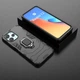 Чехол Iron Ring для Xiaomi Redmi 12 бампер противоударный с подставкой Black - изображение 3