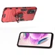 Чехол Iron Ring для Xiaomi Redmi Note 12S бампер противоударный с подставкой Red - изображение 2