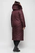 Женская зимняя куртка большого размера UF-fashion ЛР-167 песец 48 марсал - изображение 3