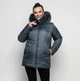 Женская зимняя куртка большого размера UF-fashion ЛР-169 песец 60 олива - изображение 1
