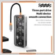 Хаб Asometech 10в1 100W (Type-C to 4K HDTV/VGA/SD/TF Card/USB 3.0/3.5mm/PD Fast Charge) - зображення 2