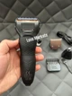 Мужская аккумуляторная электрическая бритва с триммером Geemy GM-595 для бороды носа и ушей 3 в 1 - изображение 2
