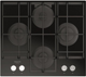 Варильна поверхня газова Hotpoint Ariston HAGS61FBK варильна поверхня газова Hotpoint Ariston HAGS61FBK - зображення 1