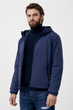 Демисезонная мужская куртка Finn Flare FAB210105-101 синяя 3XL - изображение 3