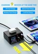 Док-станція Asometech 100W 9в1 Type-C/USB/Qi Wireless charger (black) - зображення 7