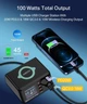 Док-станція Asometech 100W 9в1 Type-C/USB/Qi Wireless charger (black) - зображення 8