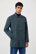 Удлиненная мужская куртка-рубашка Finn Flare FAB21007-524 зеленая XL - изображение 1