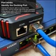 Noyafa NF-8209S сетевой кабельный тестер,интернет RJ-45,трассоискатель - изображение 6