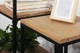 Дизайнерський Стелаж в стилі Loft Design 120x40x120h Чорний/Дерево ATL097 - зображення 8