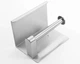 Держатель туалетной бумаги Primo TP01 металлический с полкой - Matte Silver Primo TP01-MATTE-SLV серебряный - изображение 5