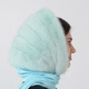 Женский норковый капор Меховой Стиль Ракушка Мятный (002/X) - изображение 3