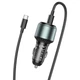 Адаптер автомобильный Hoco Type-C to Type-C cable Galloper NZ9 |1USB/2Type, 95W/3A, PD/QC| черный - изображение 6