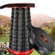 Складной туристический стул 47 см Telescopic stool / Складной телескопический стул для пикника, рыбалки - изображение 6