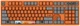 Механічна клавіатура AKKO 3108 Naruto 108Key, CS Pink V2, USB-A, EN/UKR, No Led, Оранжевий (6925758683456) - изображение 1