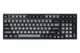 Механічна клавіатура АККО 3098N Black&Cyan 98Key, TTC Honey, BT/WL/USB-A, Hot-swappable, EN/UKR, RGB, Чорний - зображення 2
