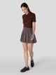 Юбка мини летняя женская Colin's CL1065003LBR 38 Light Brown (8683197817075) - изображение 3