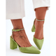 Damskie buty na obcasie Lirosa 38 Zielone (5905677459722) - obraz 1