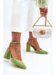 Damskie buty na obcasie Lirosa 39 Zielone (5905677459715) - obraz 2