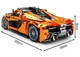 Детский конструктор Спорткар McLaren P1 / Техник 950 деталей 8602 - изображение 5