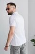 Поло с молнией белое 3XL - изображение 6