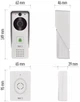 Беспроводной Smart видеозвонок Emos H4030 на аккумуляторе с Wi-Fi и солнечной панелью - изображение 8
