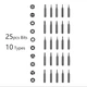 Набор электрической отвертки с насадками Xiaomi ATUMAN E1 Electric Precisoon Screwdriver Set 25 Pcs batch head (25 бит) - изображение 8