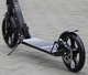 Самокат складний Scale Sports SS-12 ДИСКОВЕ гальмо з амортизатором LED-ліхтариком чорний двоколісний РЕМІНЬ в подарунок 7+ - зображення 9