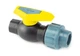 Кран шаровый Santehplast 50х1 1/2" резьба внутренняя пластиковый для полиэтиленовой трубы - изображение 2