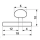 Направляющая рельса Fast для шкафов купе L=2000 мм алюминий (713896) - изображение 2