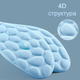 Устілки дихаючі масажні 4D Insoles Bubble Розмір 43-44 - зображення 4