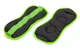 Утяжелители для рук и ног Zelart 7208-1 2 шт по 0,5 кг Black-Green - изображение 2
