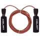 Скакалка кожаная для фитнеса Zelart Fit 2562 длина 2,75м Black-Brown - изображение 1