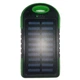 Повербанк на сонячній батареї Solar Charger 30000 mAh Power Bank вологозахищений з LED ліхтариком - зображення 5