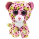Детская мягкая игрушка Леопард Лейни Глазастик TY Beanie Boo's плюшевый розовый 18 см 255215243 - изображение 2