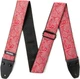 Ремінь гітарний DUNLOP D6711 Jacquard Paisley Red Strap - зображення 2