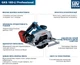 Безщіткова акумуляторна циркулярна пила Bosch GKS 185-LI соло (06016C1221) - зображення 19