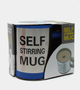Чашка кружка мешалка автоматическая с вентилятором 400мл Self Stirring Mug Синяя - изображение 4