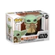 Фигурка Фанко (помята коробка) Малыш Йода с лягушкой №379 Mandalorian The Child with Frog Funko B49932 - изображение 3