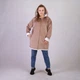 Куртка-кофта женская меховая GO-IN ТN1-2091 46-48 бежевый - изображение 3