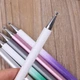 Cтилус Ankndo ёмкостный двухсторонний 3 в 1 для рисования и письма Pink со сменными наконечниками в комплекте - изображение 4
