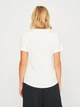 Футболка хлопковая женская Nike Club Tee DX7906-100 XS Белая с принтом (0196154000536) - изображение 2