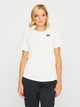 Футболка бавовняна жіноча Nike W Nsw Club Ss Tee DX7902-100 L Біла (196153999114) - зображення 1