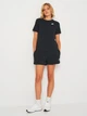 Футболка хлопковая женская Nike W Nsw Club Ss Tee DX7902-010 XS Черная с принтом (0196153998964) - изображение 3