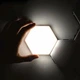 Модульный LED светильник сенсорный настенный шестигранный с пультом 3 шт UKC Белый - изображение 2