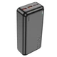 УМБ HOCO Astute fully compatible power bank J101B 30000mAh |2USB/Type-C, 20W/5A, PD/QC| черная - изображение 1
