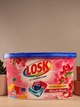 Капсулы для стирки Losk Color Ароматерапия Цветочные свежести 3+1 power caps 12 шт - изображение 1
