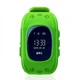 Детские телефон-часы с GPS трекером Smart Baby Watch Q50 green - изображение 4