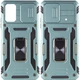 Ударостійкий чохол Camshield Army Ring для Xiaomi Poco X5 Pro 5G / Note 12 Pro 5G Зелений/Light Green - зображення 1